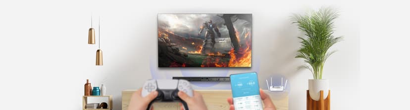 D-Link R32 langaton reititin Gigabitti Ethernet Kaksitaajuus (2,4 GHz/5 GHz) Valkoinen