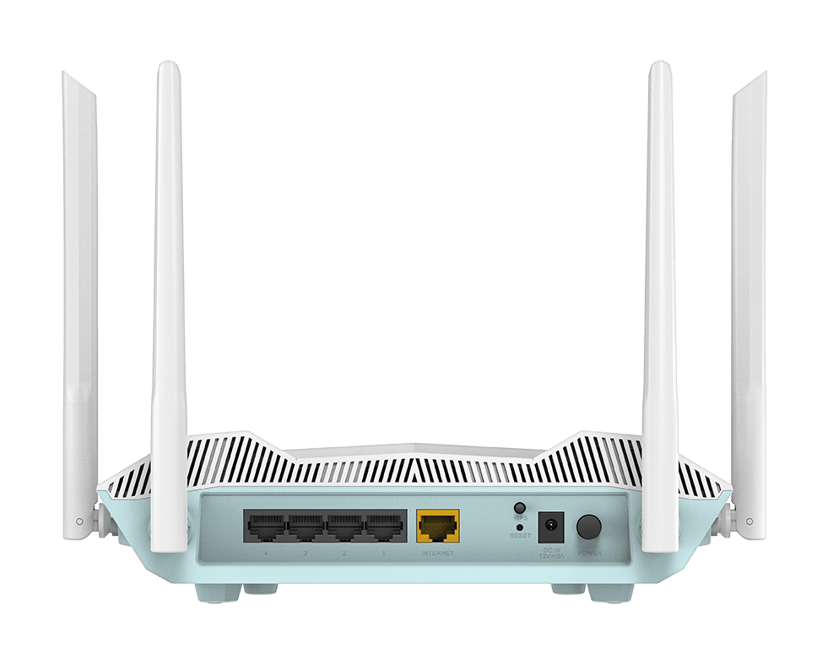 D-Link R32 langaton reititin Gigabitti Ethernet Kaksitaajuus (2,4 GHz/5 GHz) Valkoinen