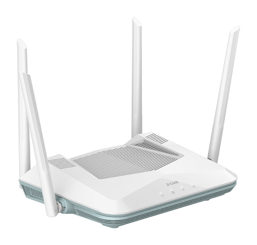 D-Link R32 trådlös router Gigabit Ethernet Dual-band (2,4 GHz / 5 GHz) Vit