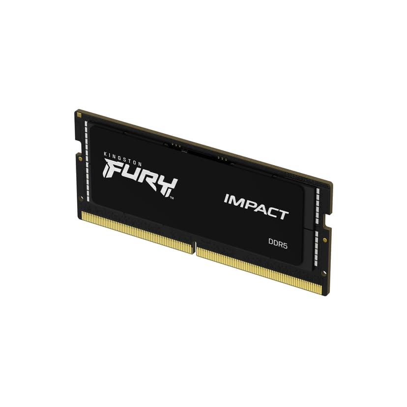 Kingston Technology FURY Impact minnemodul 64 GB 2 x 32 GB DDR5 2800 MHz 64GB 2800, 5600MHz DDR5 262-pin SO-DIMM