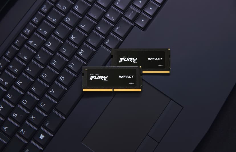 Kingston Technology FURY Impact minnemodul 64 GB 2 x 32 GB DDR5 2800 MHz 64GB 2800, 5600MHz DDR5 262-pin SO-DIMM