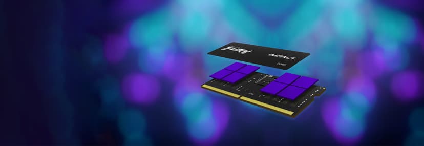 Kingston Technology FURY Impact minnemodul 64 GB 2 x 32 GB DDR5 2800 MHz 64GB 2800, 5600MHz DDR5 262-pin SO-DIMM