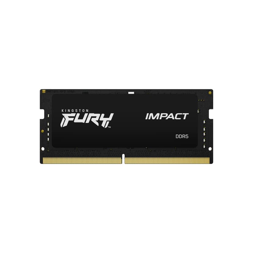 Kingston Technology FURY Impact minnemodul 64 GB 2 x 32 GB DDR5 2800 MHz 64GB 2800, 5600MHz DDR5 262-pin SO-DIMM