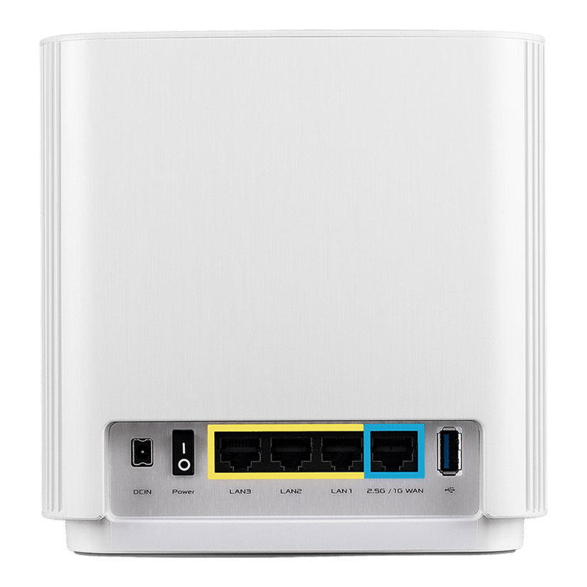 ASUS ZenWiFi AX (XT8) AX6600 1-pakke - Hvit