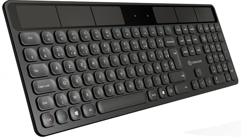 Voxicon Wireless Keyboard SO2WL Black ISO France Trådløs Fransk
