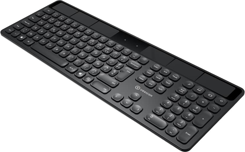 Voxicon Wireless Keyboard SO2WL Black ISO France Draadloos Frans