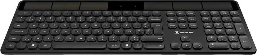 Voxicon Wireless Keyboard SO2WL Black ISO Be Langaton Sakset Belgia