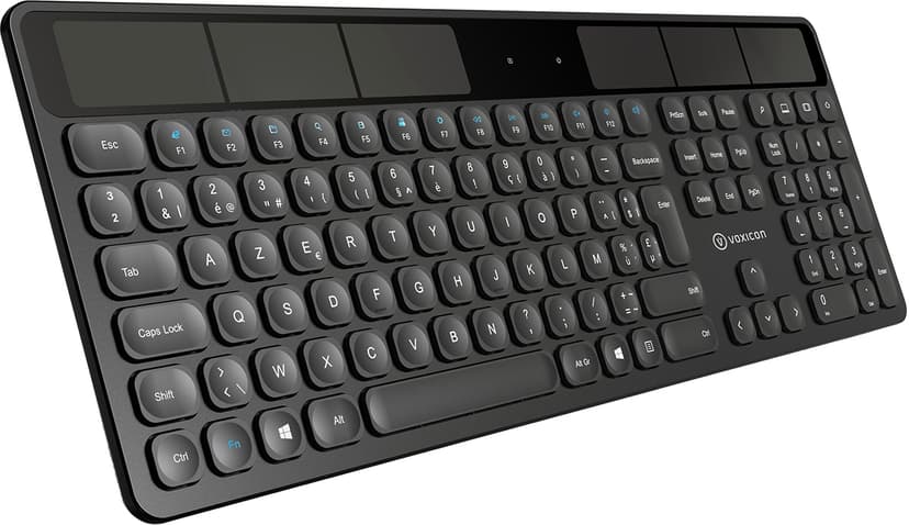 Voxicon Wireless Keyboard SO2WL Black ISO Be Draadloos Belgisch