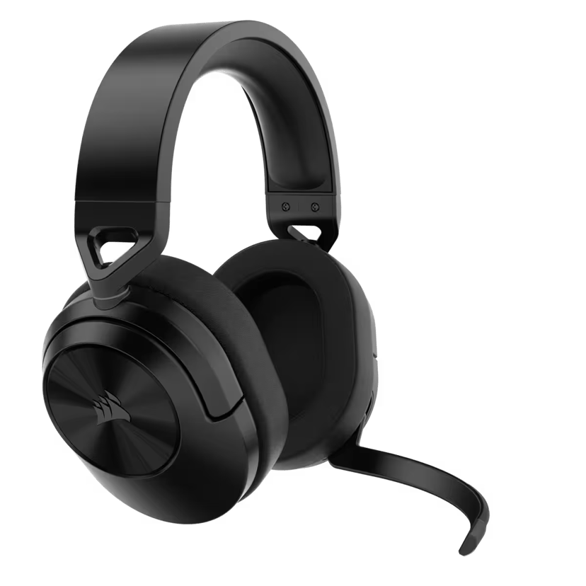 Corsair HS55 Wireless Gaming Headset Kulfiber, Sort