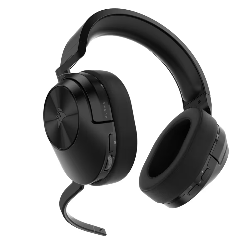 Corsair HS55 Wireless Gaming Headset Kulfiber, Sort
