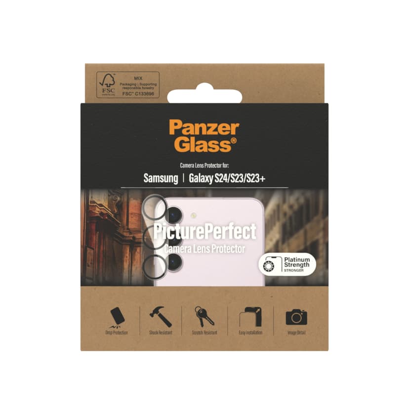 Panzerglass PicturePerfect Camera Lens Protector for Samsung Galaxy S23, Galaxy S23+