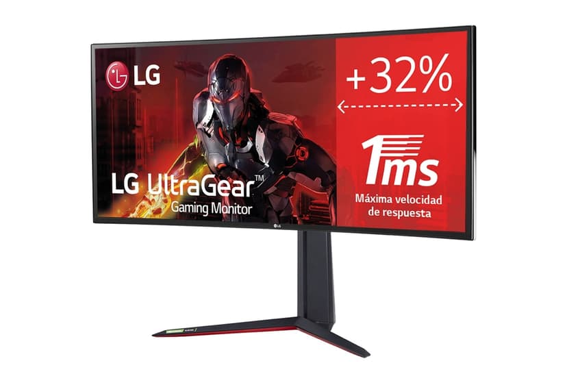 LG UltraGear 34GN850P-B Curved 34" 3440 x 1440pixels AH-IPS 21:9 144Hz