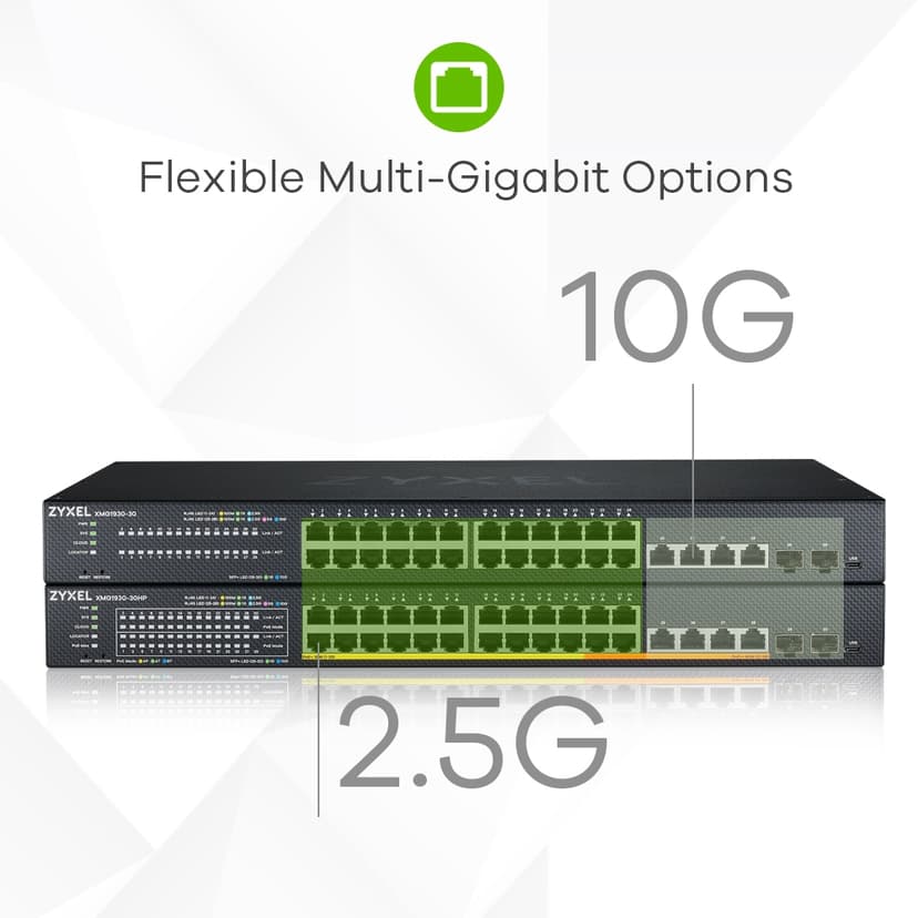 Zyxel Nebula XMG1930 24x2.5G 2x10G 2xSFP+ Switch