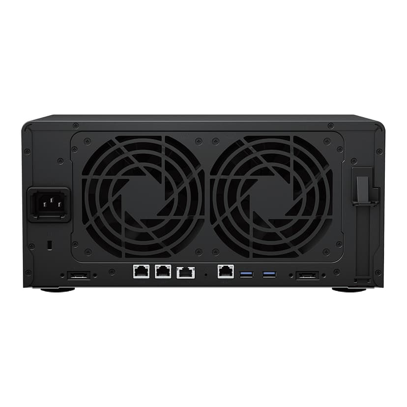 Synology DiskStation DS1823XS+ NAS- ja tallennuspalvelimet Tower Ryzen Embedded V1780B 8 GB DDR4 0 TB DiskStation Manager musta