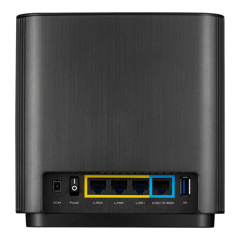 ASUS ZenWiFi AX (XT8) AX6600 1-pakkaus - Musta