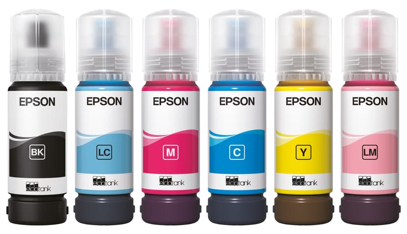 Epson Ink Light Cyan 107 7.2K/2.1K - ET-18100