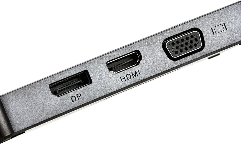 Prokord Portreplicator Mini-Hub 4K 85W USB 3.2 Gen 2 (3.1 Gen 2) Type-C