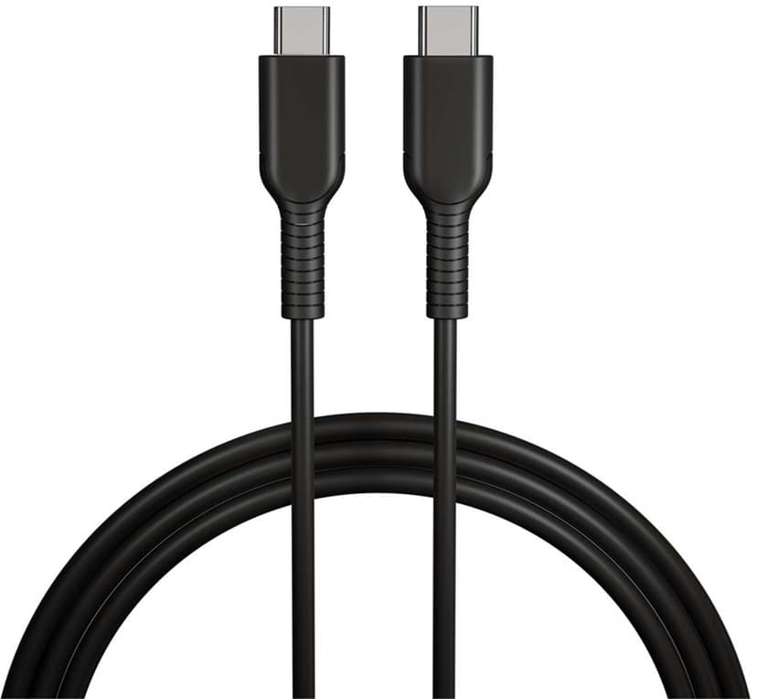 Cirafon Prokord CM -CM-TPE -2M USB-kabel USB 2.0 USB C Sort 2m USB-C USB-C Svart