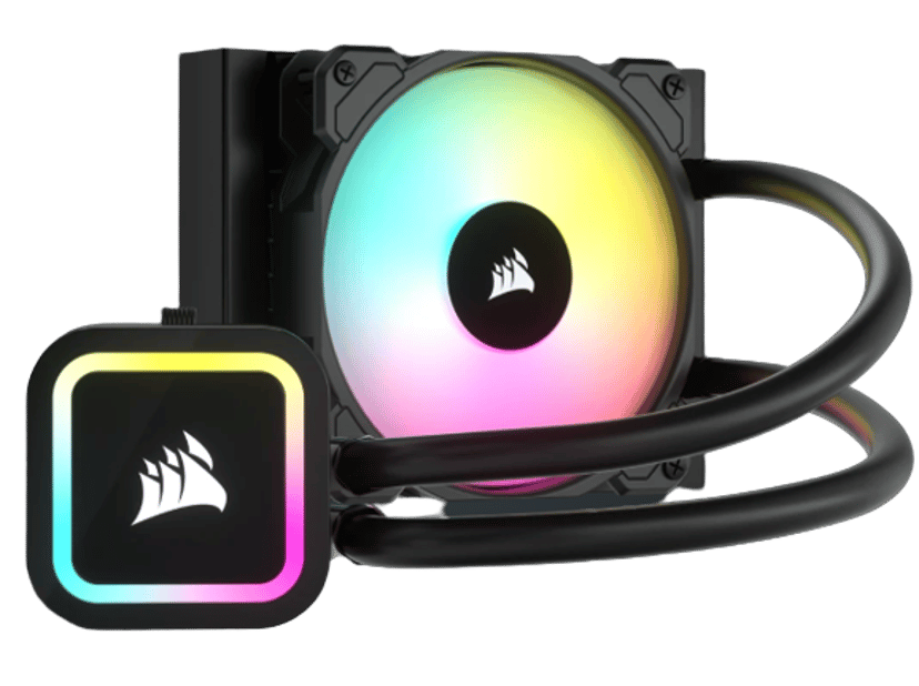 Corsair H60X RGB Elite V2 AiO væskekjøler Sort