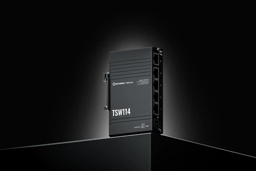 Teltonika TSW114 5-Port Industriell DIN Switch