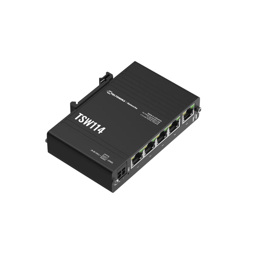 Teltonika TSW114 5-Port Industriell DIN Switch