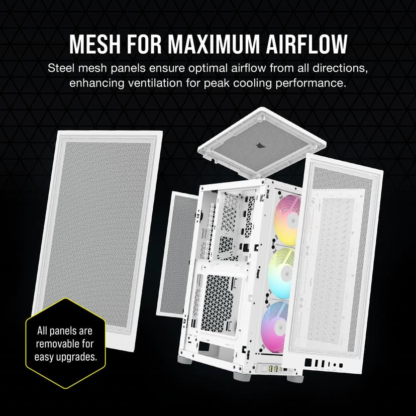 Corsair 2000D RGB Airflow Small Form Factor (SFF) Hvit