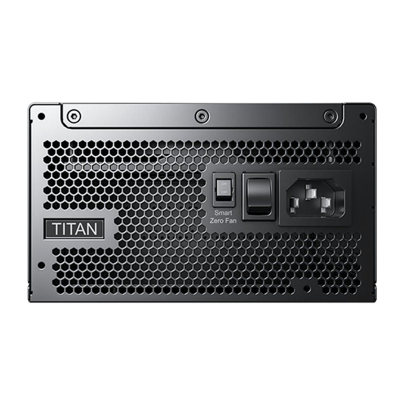 Montech TITAN GOLD 1000W enhed til strømforsyning 20+4 pin ATX ATX Sort 1000W ATX 80 PLUS Gold Strømforsyning