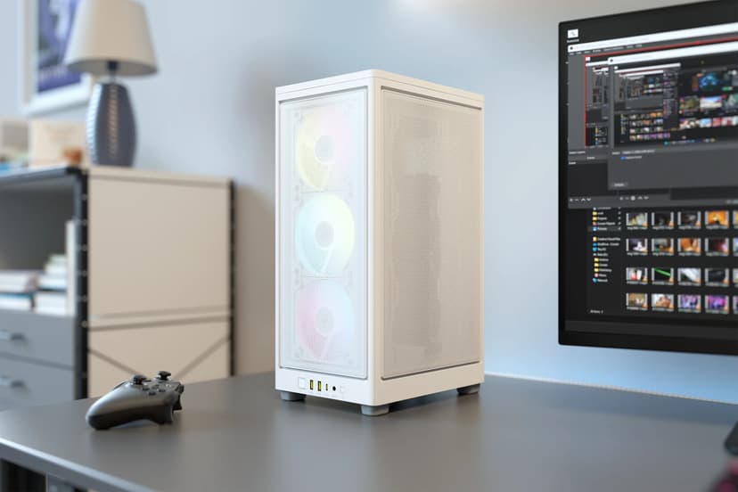 Corsair 2000D RGB Airflow Small Form Factor (SFF) Hvit
