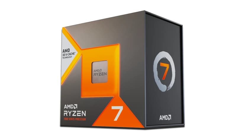 CPU AMD Ryzen7 7800X3D AMD Ryzen 7 7800X3D 4.2GHz AM5 Processor (100-100000910WOF)