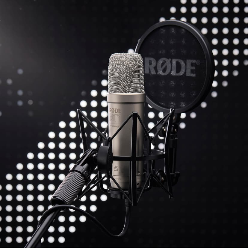 Røde NT1-A 5th Gen Sølv Studiemikrofon