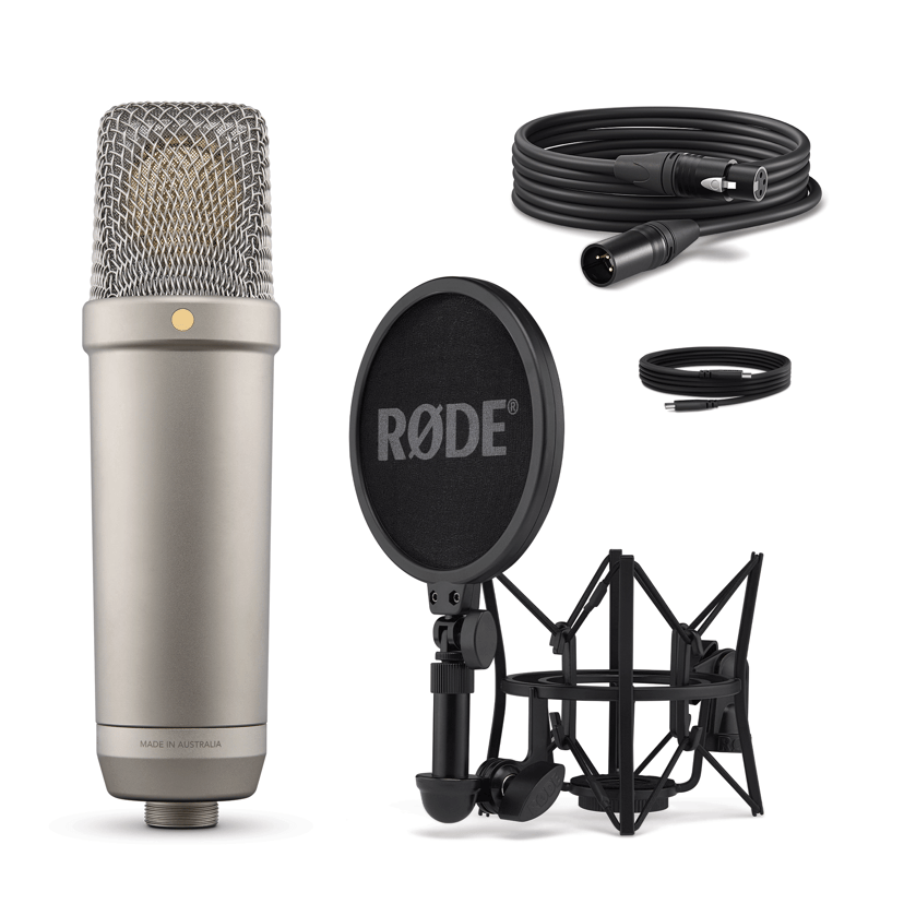 Røde NT1-A 5th Gen Sølv Studiemikrofon
