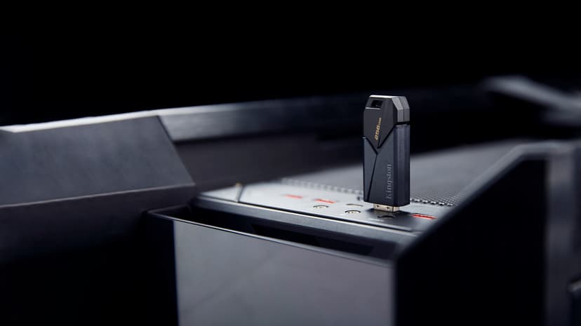 Kingston DataTraveler Exodia Onyx 256GB USB A-tyyppi Musta