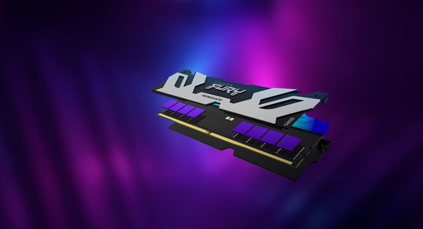 Kingston Technology FURY Renegade RGB RAM-minnen 32 GB 1 x 32 GB DDR5 3000 MHz 32GB 3000, 6000MHz DDR5 288-pin DIMM