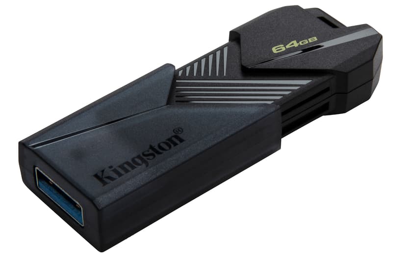 Kingston DataTraveler Exodia Onyx 64GB USB A-tyyppi Musta