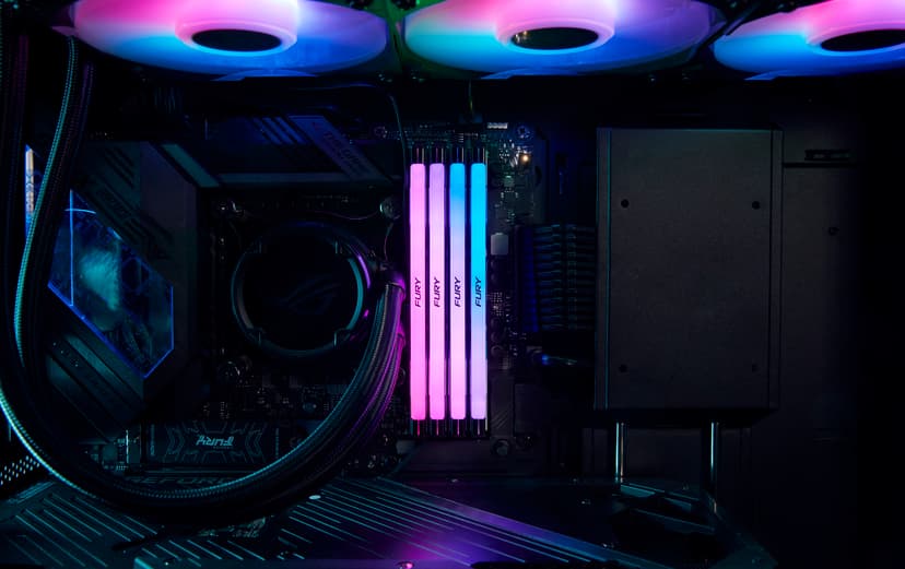 Kingston Technology FURY Renegade RGB RAM-minnen 32 GB 1 x 32 GB DDR5 3000 MHz 32GB 3000, 6000MHz DDR5 288-pin DIMM