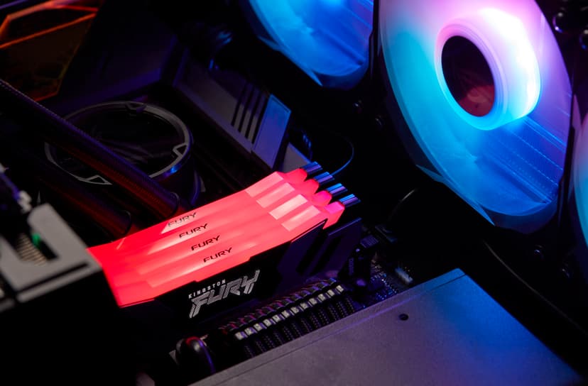 Kingston Technology FURY Renegade RGB RAM-minnen 32 GB 1 x 32 GB DDR5 3000 MHz 32GB 3000, 6000MHz DDR5 288-pin DIMM