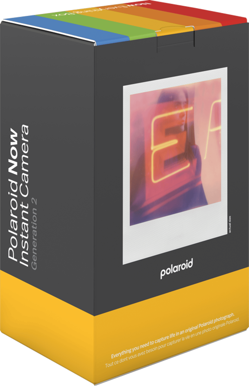 Polaroid Now Gen2 E-box Direktfilmskamera + Film