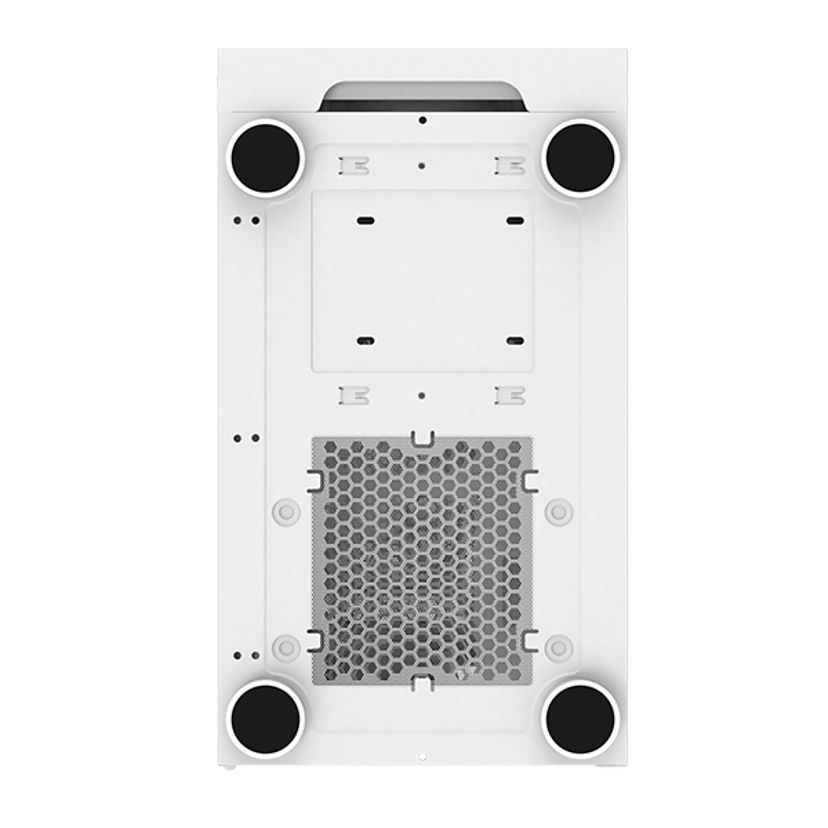 Montech X3 Mesh Full Tower - White Midi Tower Hvit