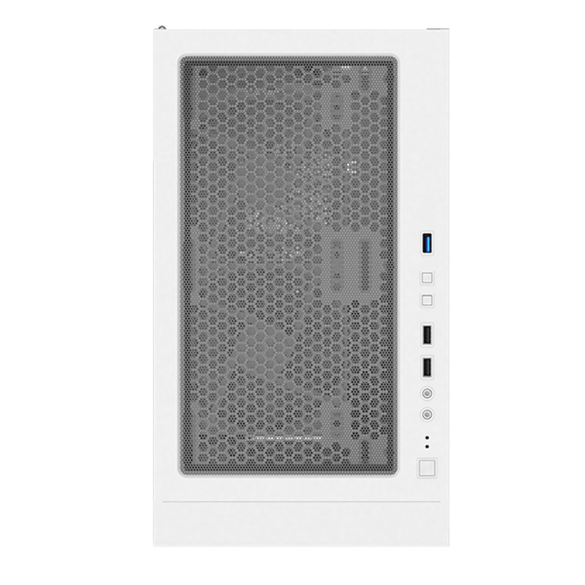 Montech X3 Mesh Full Tower - White Midi Tower Hvit