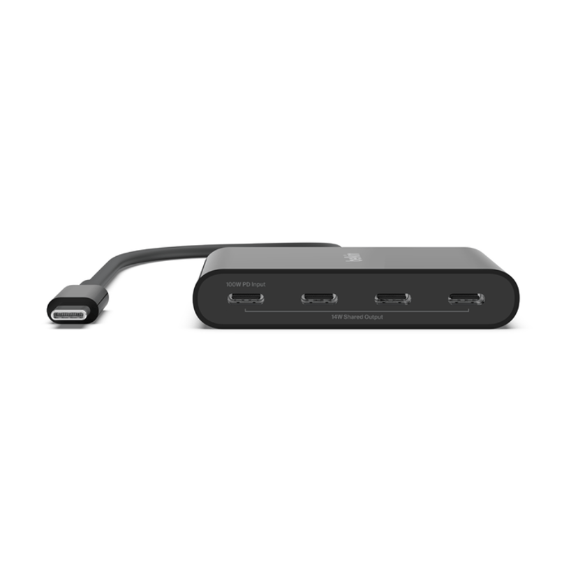 Belkin Connect Usb-c To 4-port Usb-c Hub USB Type-C USB 3.2 Gen 2 (3.1 Gen 2) Type-C
