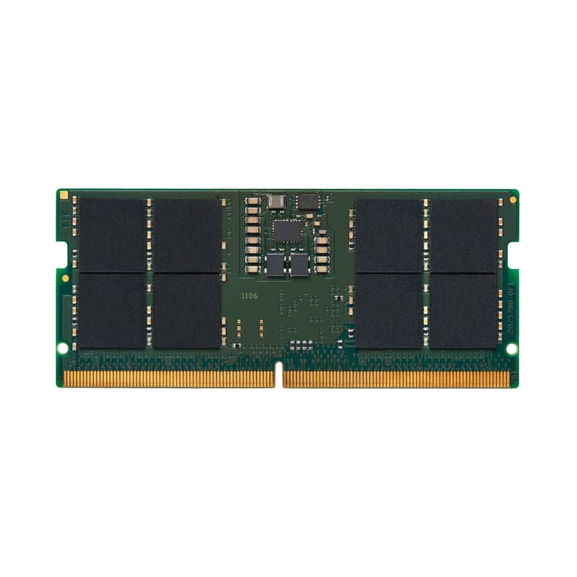Kingston Technology KCP552SS8-16 geheugenmodule 16 GB 1 x 16 GB DDR5 5200 MHz 16GB 5200MHz DDR5 262-pin SO-DIMM