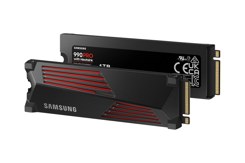 Samsung 990 PRO 1TB SSD Heatsink M.2 PCIe 4.0