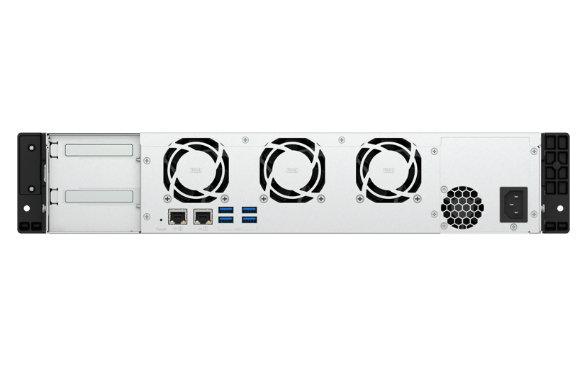 QNAP TS-855EU-8G datalagringsserver NAS Rack (2U) Intel Atom® C5125 8 GB DDR4 0 TB QuTS hero Sort