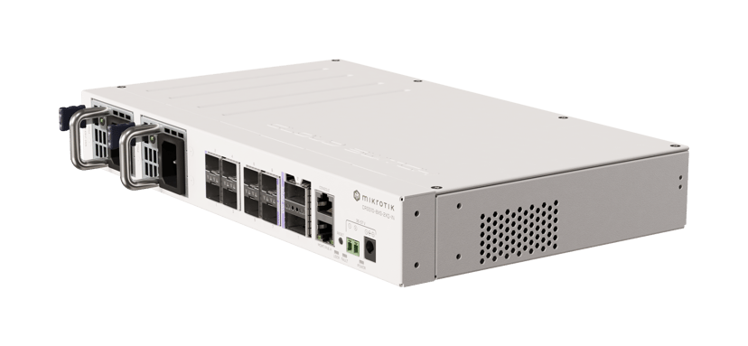 Mikrotik CRS510-8XS-2XQ-IN nätverksswitchar L3 Fast Ethernet (10/100) Strömförsörjning via Ethernet (PoE) stöd Vit