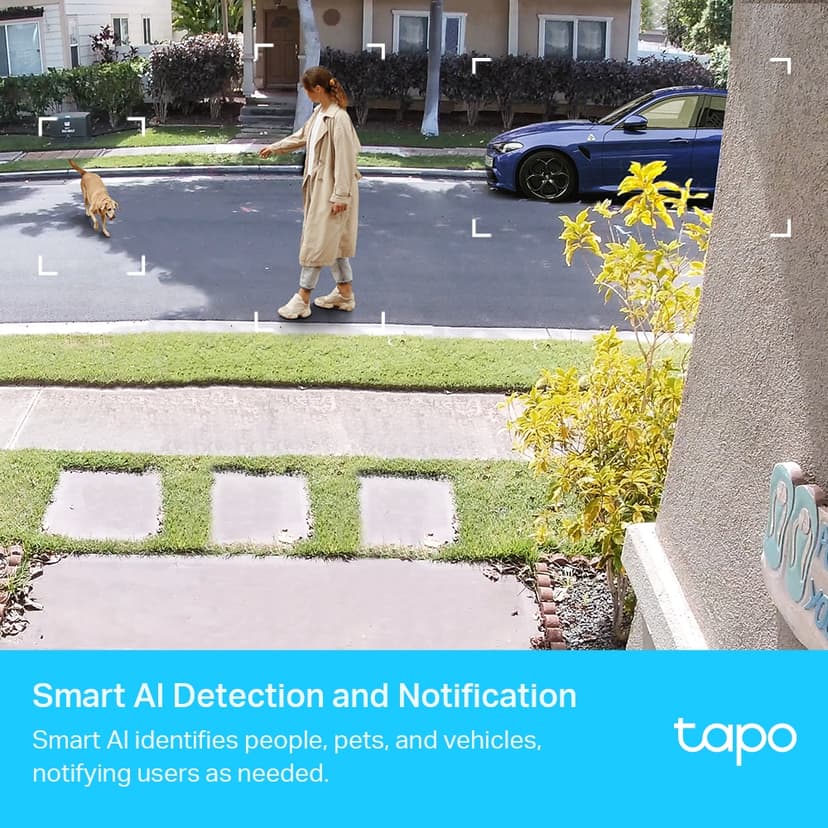 TP-Link Tapo C420 Torentje IP-beveiligingscamera Binnen & buiten 2560 x 1440 Pixels Wand/paal