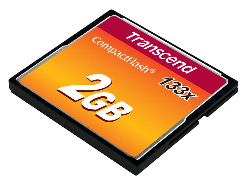 Transcend Flash-minneskort 2GB CompactFlash MLC