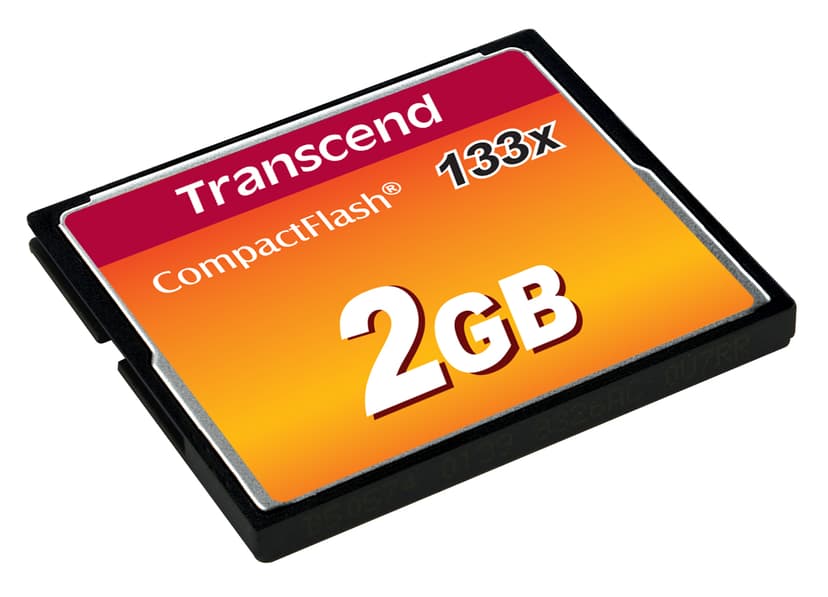 Transcend Flash-minneskort 2GB CompactFlash MLC