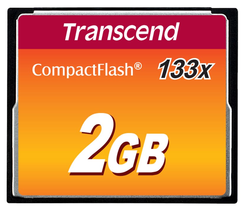 Transcend Flash-minneskort 2GB CompactFlash MLC