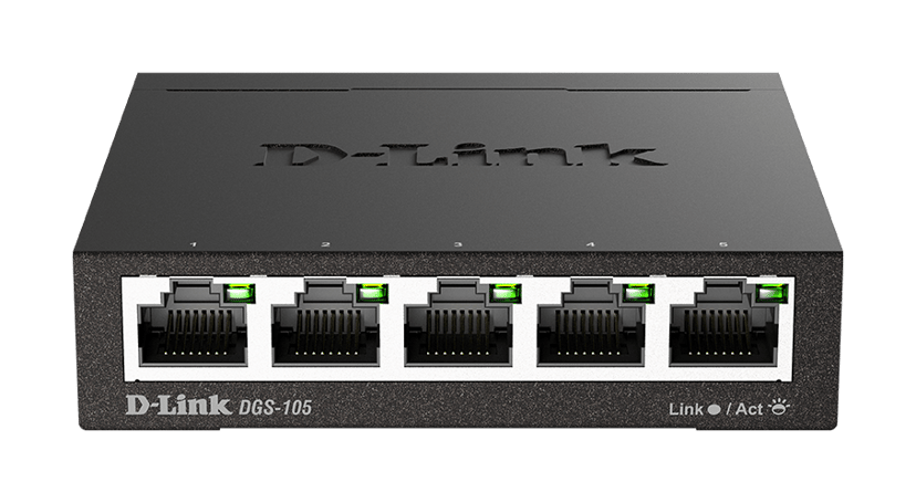 D-Link DGS-105 5-Port Gigabit Desktop Switch