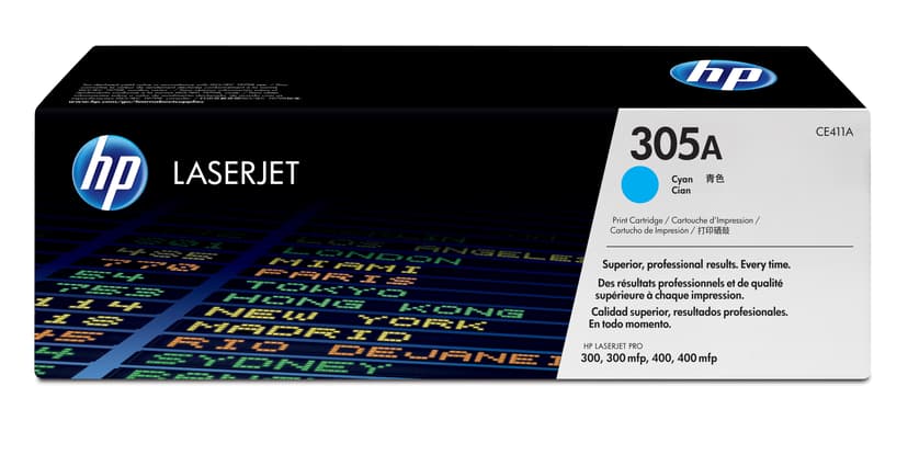 HP Toner Cyan 305A 2.6K - CE411A